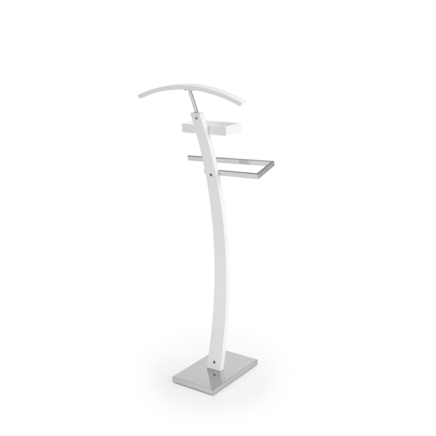 Valet-standplaats 117x32 cm wit