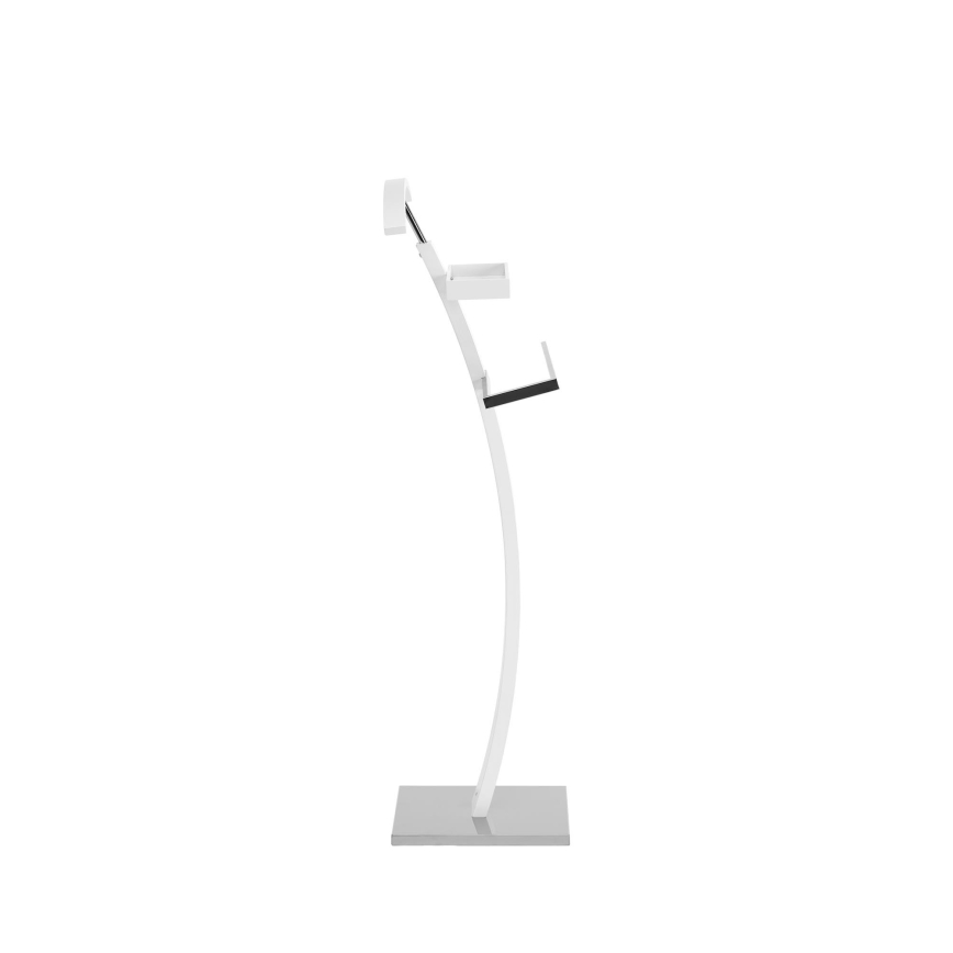 Valet-standplaats 117x32 cm wit