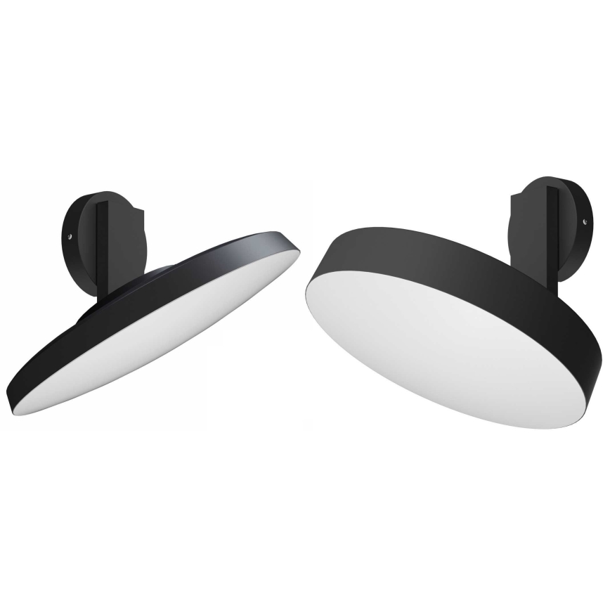 Zwarte VARIO verstelbare wandmontagebeugel