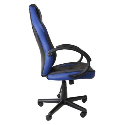 VARR Indianapolis gaming Stoel zwart/blauw