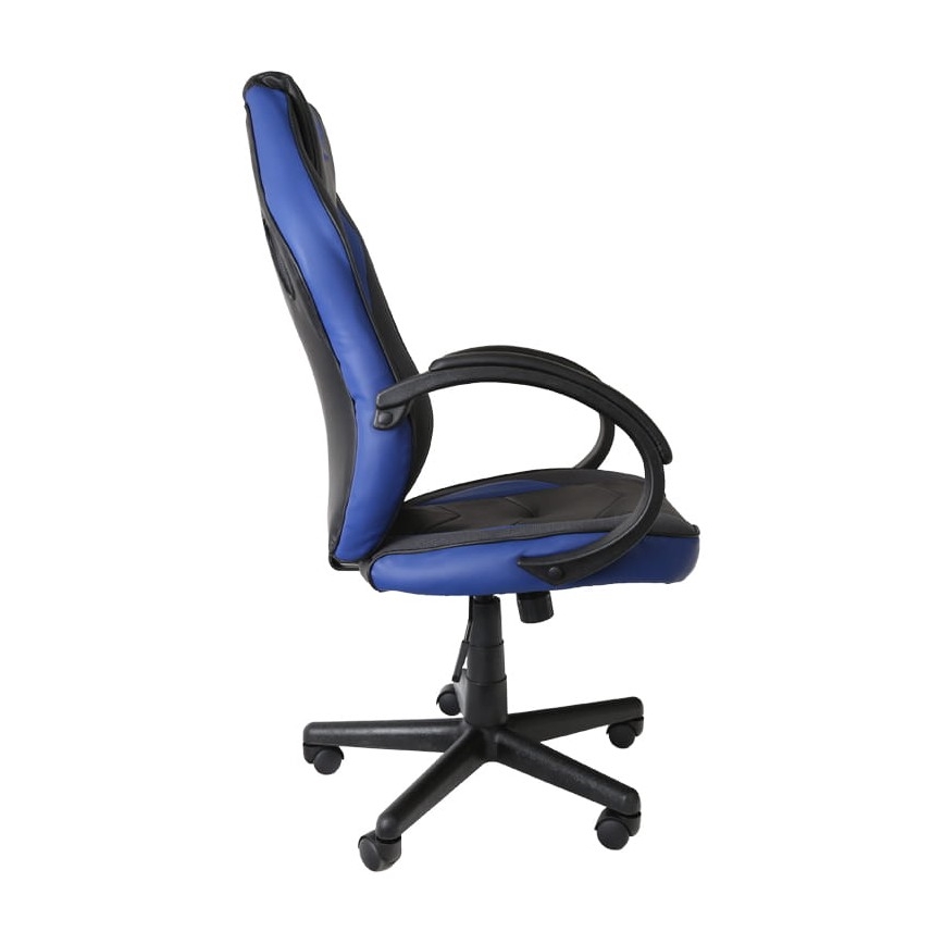 VARR Indianapolis gaming Stoel zwart/blauw