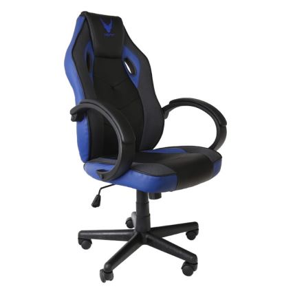 VARR Indianapolis gaming Stoel zwart/blauw