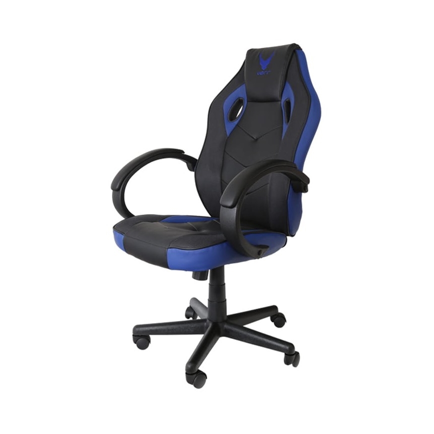 VARR Indianapolis gaming Stoel zwart/blauw