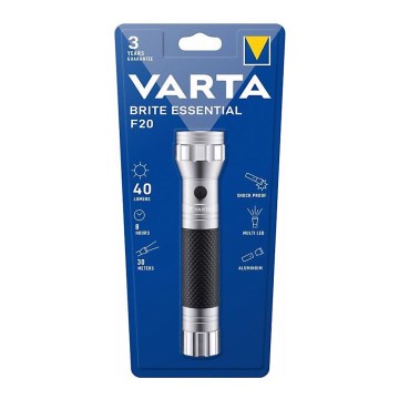Varta 15618101401 - LED Zaklamp BRITE ESSENTIALS LED/2xLR14