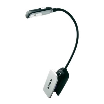 Varta 16618101421 - LED Tafellamp met clip BOEKLICHT LED/2xCR2032