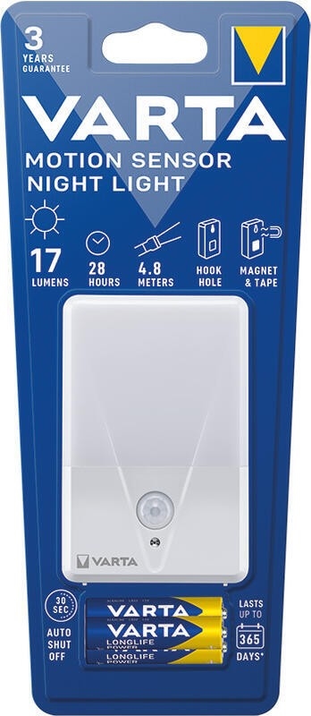 Varta 16624101421 - LED Nachtlamp met sensor NIGHT LIGHT LED/3xAAA