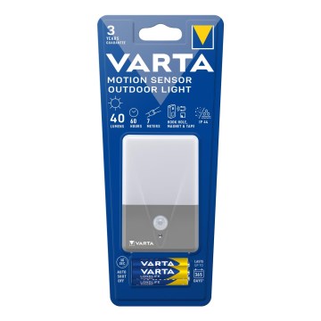Varta 16634101421 - LED Campinglamp met sensor LED/3xAAA IP44