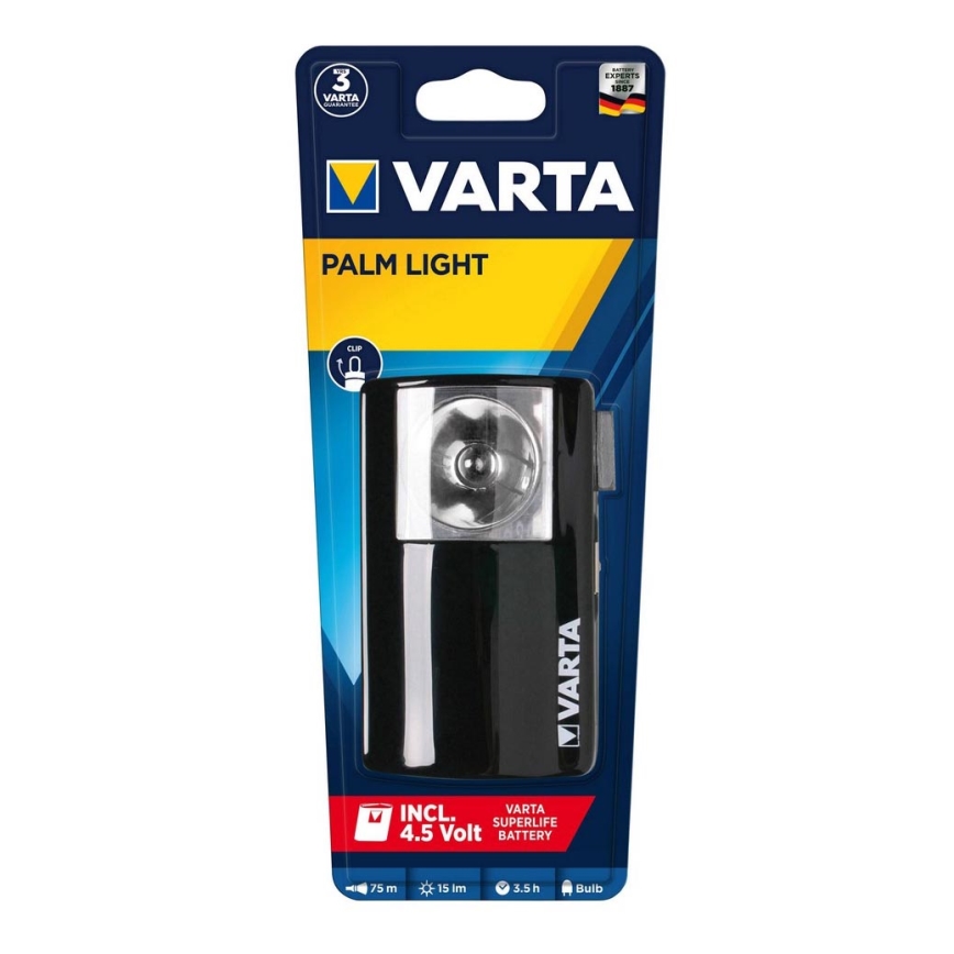 Varta 16645101421 - LED Handzaklamp PALM LIGHT LED/3R12