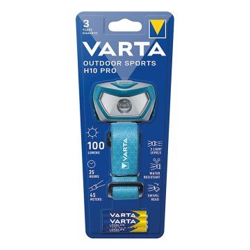 Varta 16650101421 - LED Hoofdlamp OUTDOOR SPORTS H10 Pro LED/3xAAA