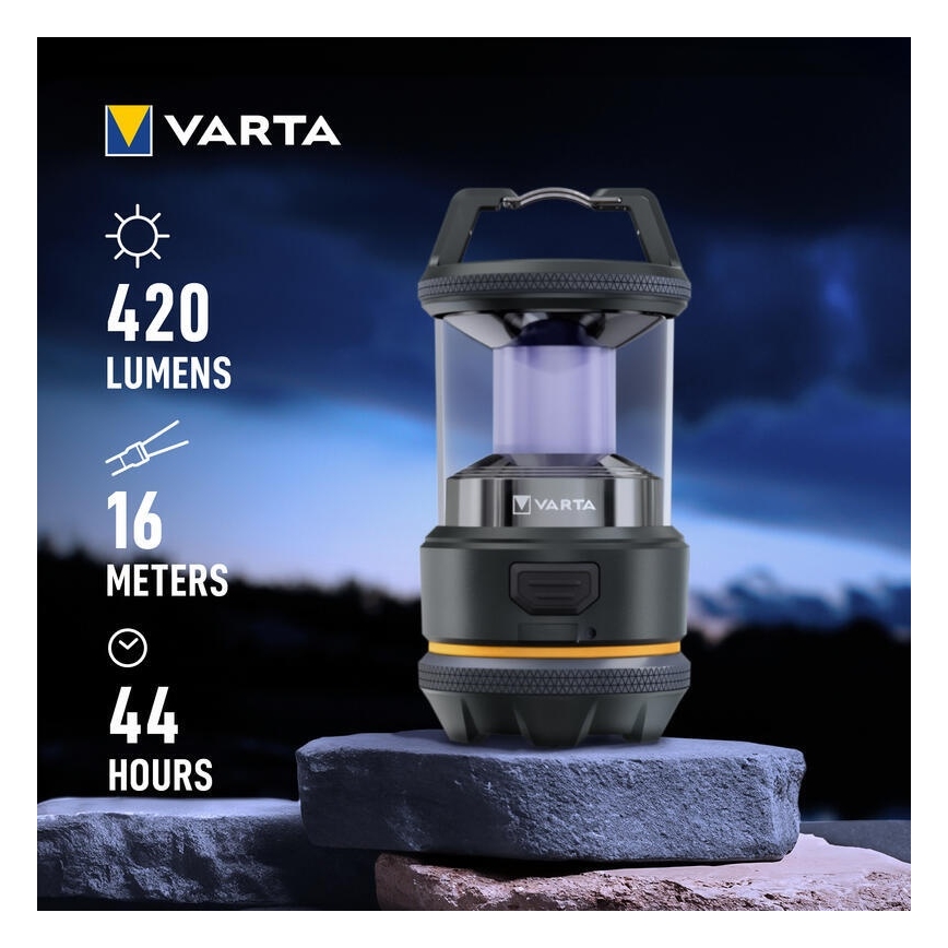 Varta 17550101111 - LED-campinglamp L20 LED/3,6V 2600 mAh IP54