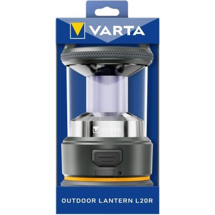 Varta 17550101111 - LED-campinglamp L20 LED/3,6V 2600 mAh IP54