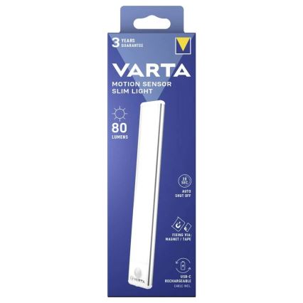 Varta 17624101111 - LED Oplaadbare meubelverlichting met bewegingssensor LED/5V
