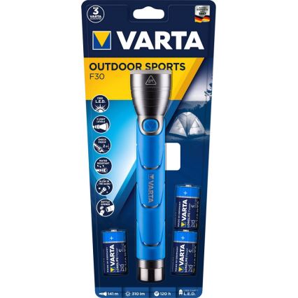 VARTA 18629 - LED Zaklantaarn LED/5W/3xC