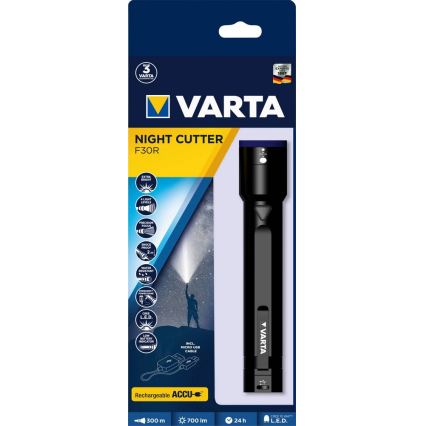 VARTA 18901 - LED Zaklamp USB LED/10W - power bank 2600mAh