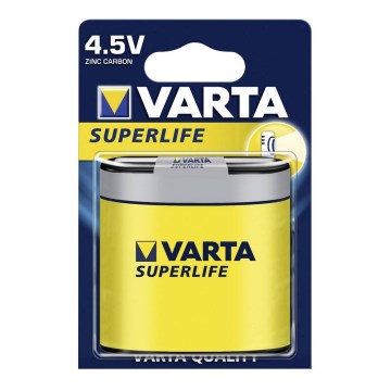 Varta 2012 - 1 st. Zink-koolstof batterij SUPERLIFE 4,5V