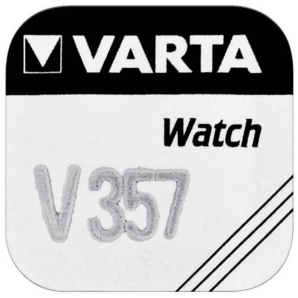 Varta 3571 - 1 st. Zilveroxide knoopcel batterij V357 1,5V