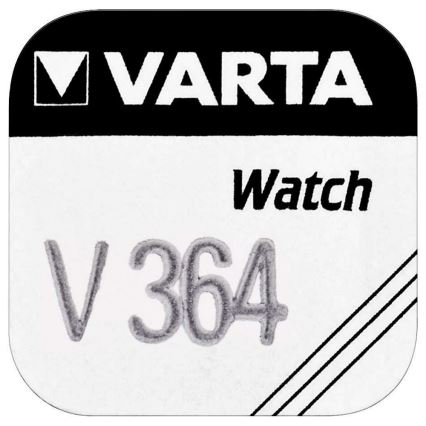 Varta 3641 - 1 st. Zilveroxide knoopcel batterij V364 1,5V