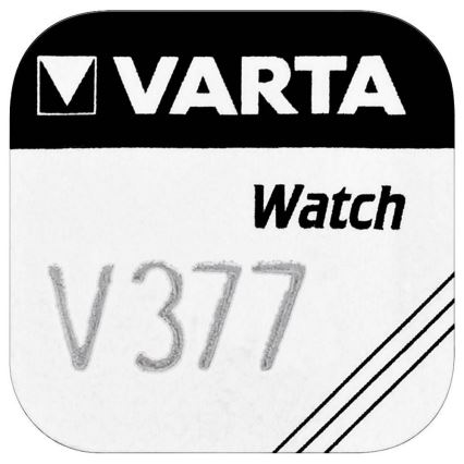 Varta 3771 - 1 st. Zilveroxide knoopcel batterij V377 1,5V