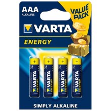 Varta 4103 - 4 st. Alkaline batterijen ENERGY AAA 1,5V