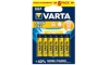 Varta 4103 - 6 st. Alkaline batterijen LONGLIFE EXTRA AAA 1,5V