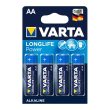 Varta 4906 - 4 st. Alkaline batterijen LONGLIFE AA 1,5V