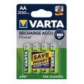 Varta 56706-4 stuks Oplaadbare batterijen ACCU AA NiMH/2100mAh/1,2V