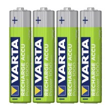 Varta 5703301404-4 stuks Oplaadbare batterijen RECHARGE AAA 1,2V