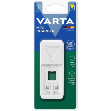 Varta 57656101401 - Batterijlader 2xAA/AAA 230V