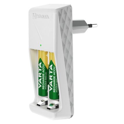 Varta 57656201421 - Batterijlader 2x AA/AAA 800 mAh 230V