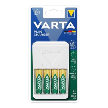Varta 57657101451 - Batterij oplader 4xAA/AAA 2100mAh 230V
