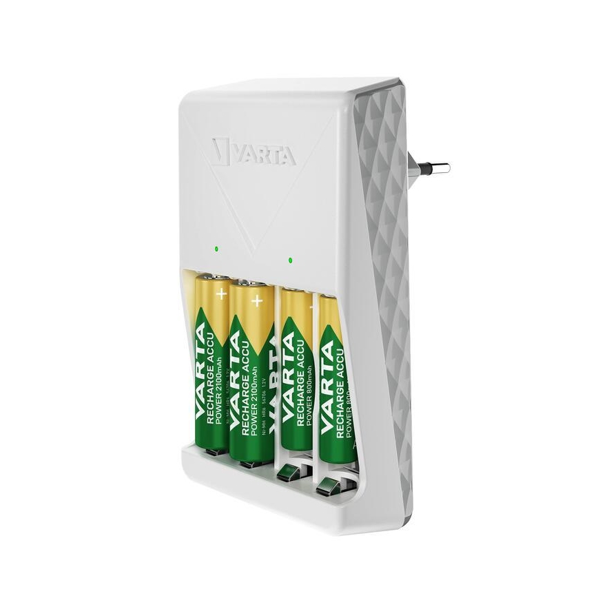 Varta 57657101451 - Batterij oplader 4xAA/AAA 2100mAh 230V
