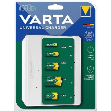 Varta 57658101401 - Acculader AA/AAA/C/D/5V
