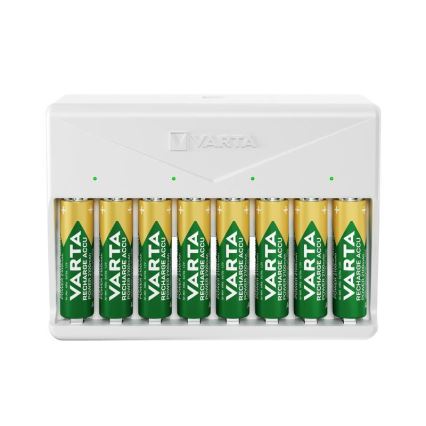 Varta 57659101401 - Batterijlader voor 8x AA/AAA, 5V
