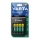 Varta 57687101441 - LCD Batterij oplader 4xAA/AAA 2100mAh 230V