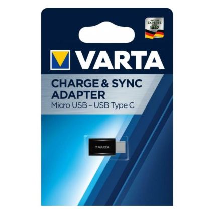 Varta 57945101401 - Micro-USB naar USB-C adapter