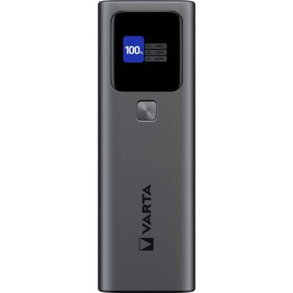 Varta 57984101111 - Powerbank met LED-display Power Delivery 27000 mAh/140W/3,7V