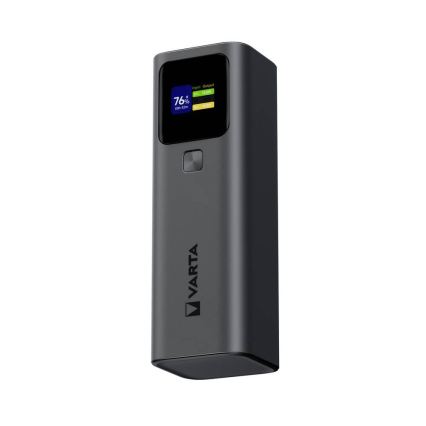 Varta 57984101111 - Powerbank met LED-display Power Delivery 27000 mAh/140W/3,7V