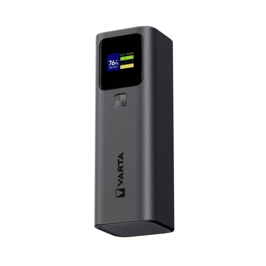 Varta 57984101111 - Powerbank met LED-display Power Delivery 27000 mAh/140W/3,7V