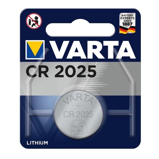 Varta 6025 - 1 st. Lithium batterij CR2025 3V