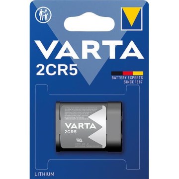 Varta 6203301401 - 1 stuk lithiumbatterij 2CR5 6V 1400 mAh