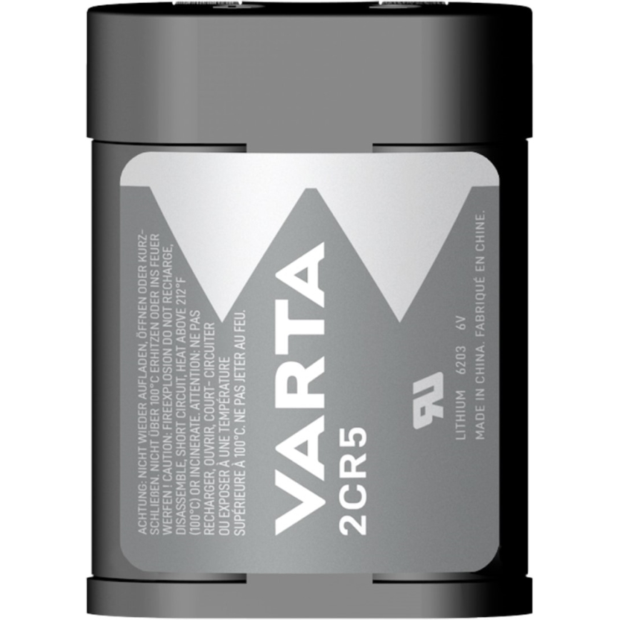 Varta 6203301401 - 1 stuk lithiumbatterij 2CR5 6V 1400 mAh