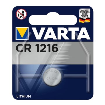 Varta 6216 - 1 stuk Lithiumbatterij CR1216 3V