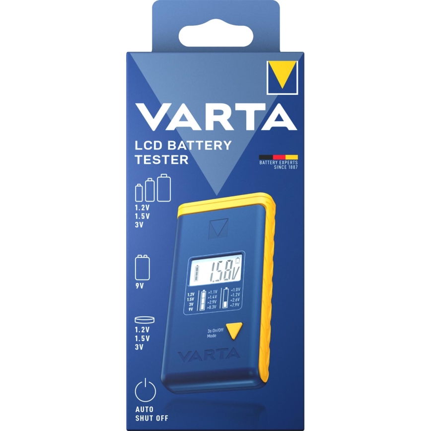 Varta 893101111 - Batterijtester 3V 2xLR44
