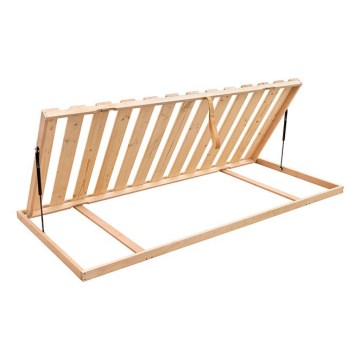 Vaste lattenbodem met side tilt OSLO 200x90 cm