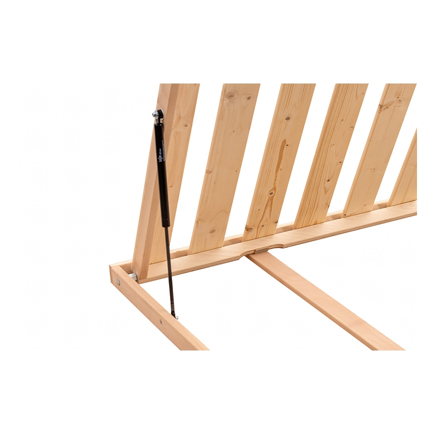 Vaste lattenbodem met side tilt OSLO 200x90 cm