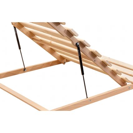 Vaste lattenbodem met tilt from legs HOVDEN 200x90 cm