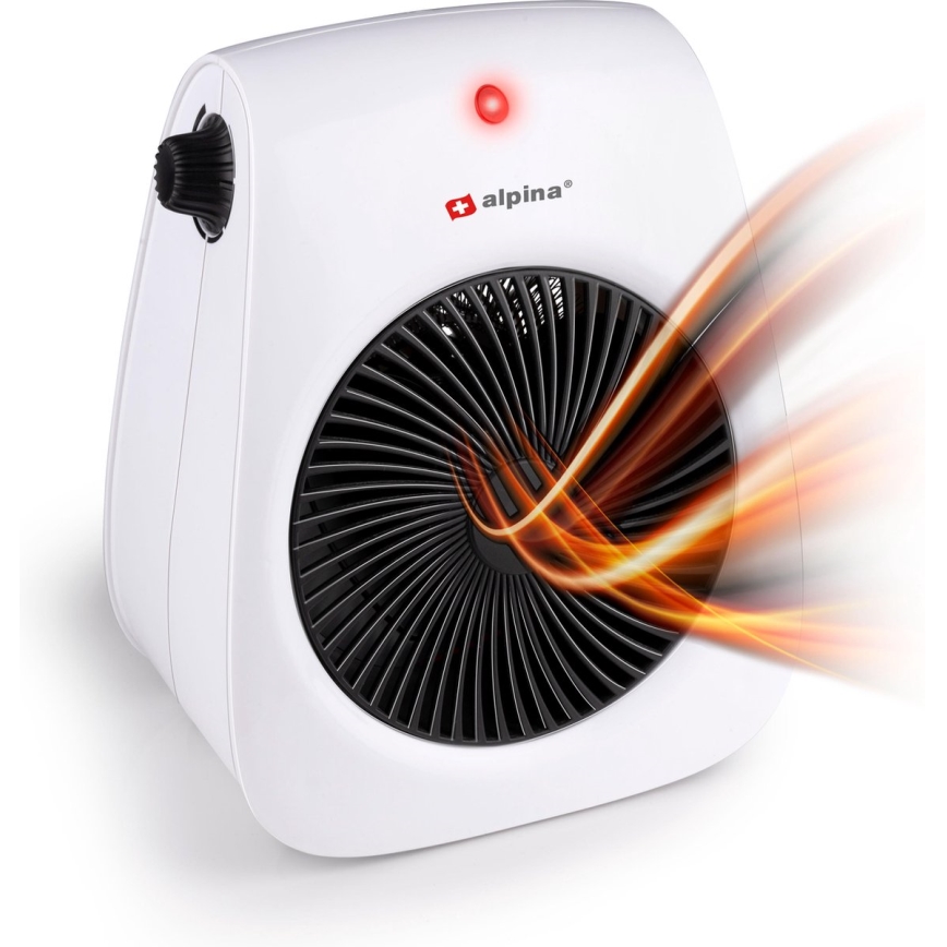 Ventilator met een verwarmingselement 1000/2000W/230V