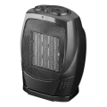 Ventilator met keramisch verwarmingselement RIN 1500W/230V zwart