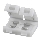 Verbinder voor 2-pin LED stroken 8 mm