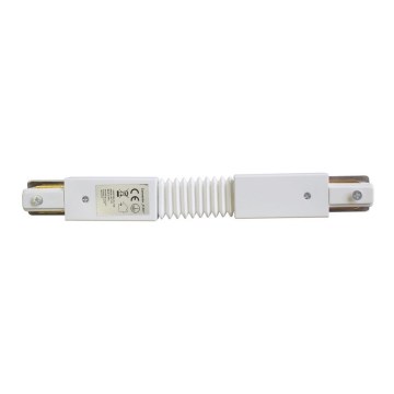 Verbinding voor Lampen voor een Rail Systeem TRACK wit type Flexi